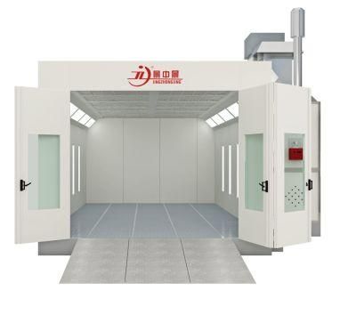 CE Approved New Design Eletricity Heating Auto Spray Booth Car Spray Paint Booth with External Lighting