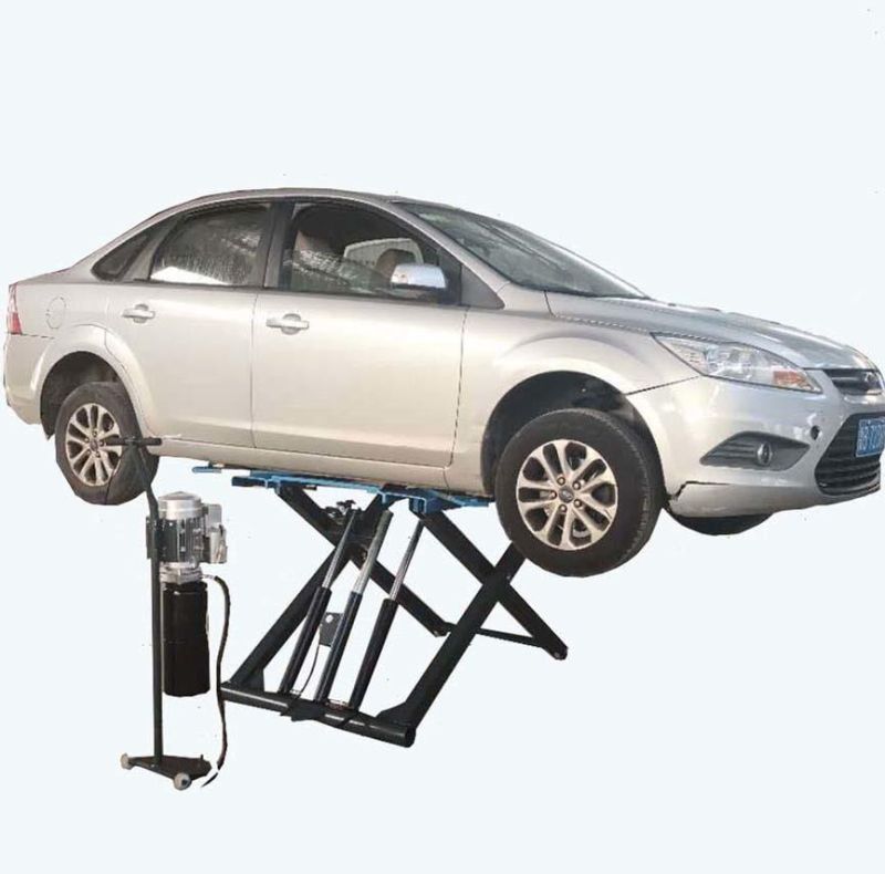 Car Maintance Scissor Lift Hoist