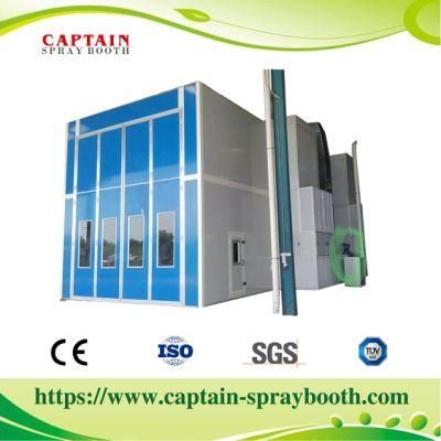 Large Spray Booth with High Efficient Exhaust System