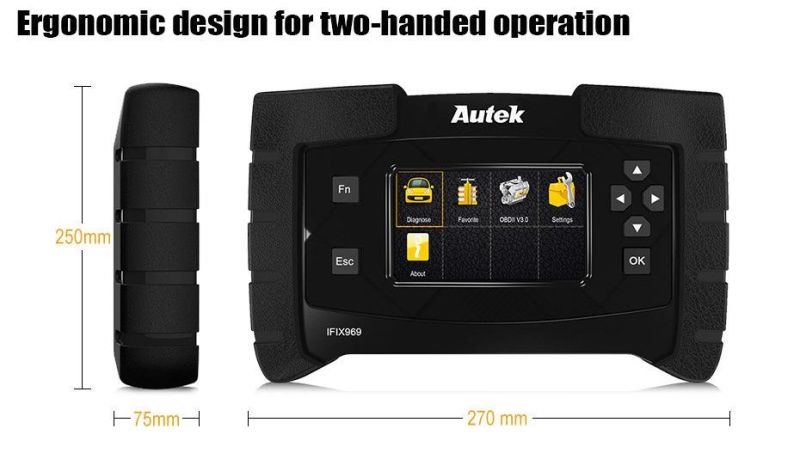 Autek Ifix969 Auto Car Full System Diagnostic Scanner Full Configuration