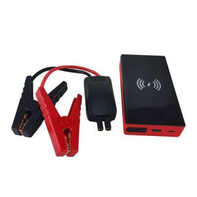 Factory Supply OEM 12V Multi-Function Mini Jump Starter with USB Charger with Wireless Charger