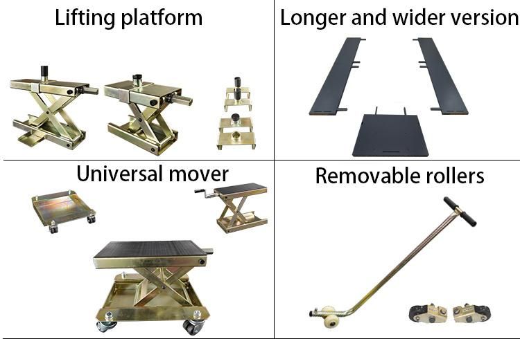 Factory Wholesale Car Used Economic Brand Motorcycle Lift Stand