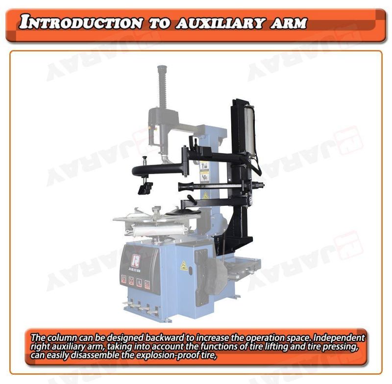 2021 CE Automatic R Tilt Back Tyre Changer with Helper Arm Assist Armger Tire Changer