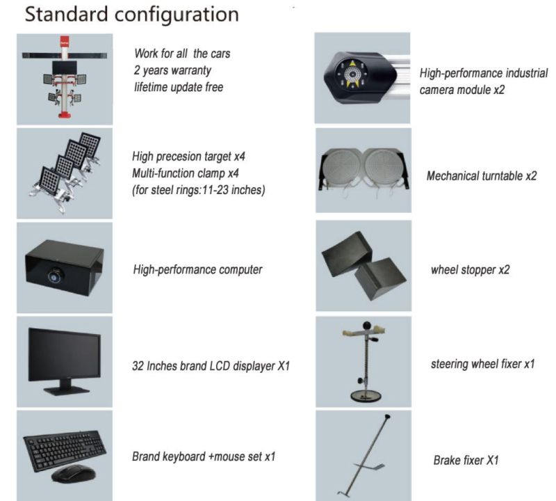 3D Car Wheel Alignment Machine