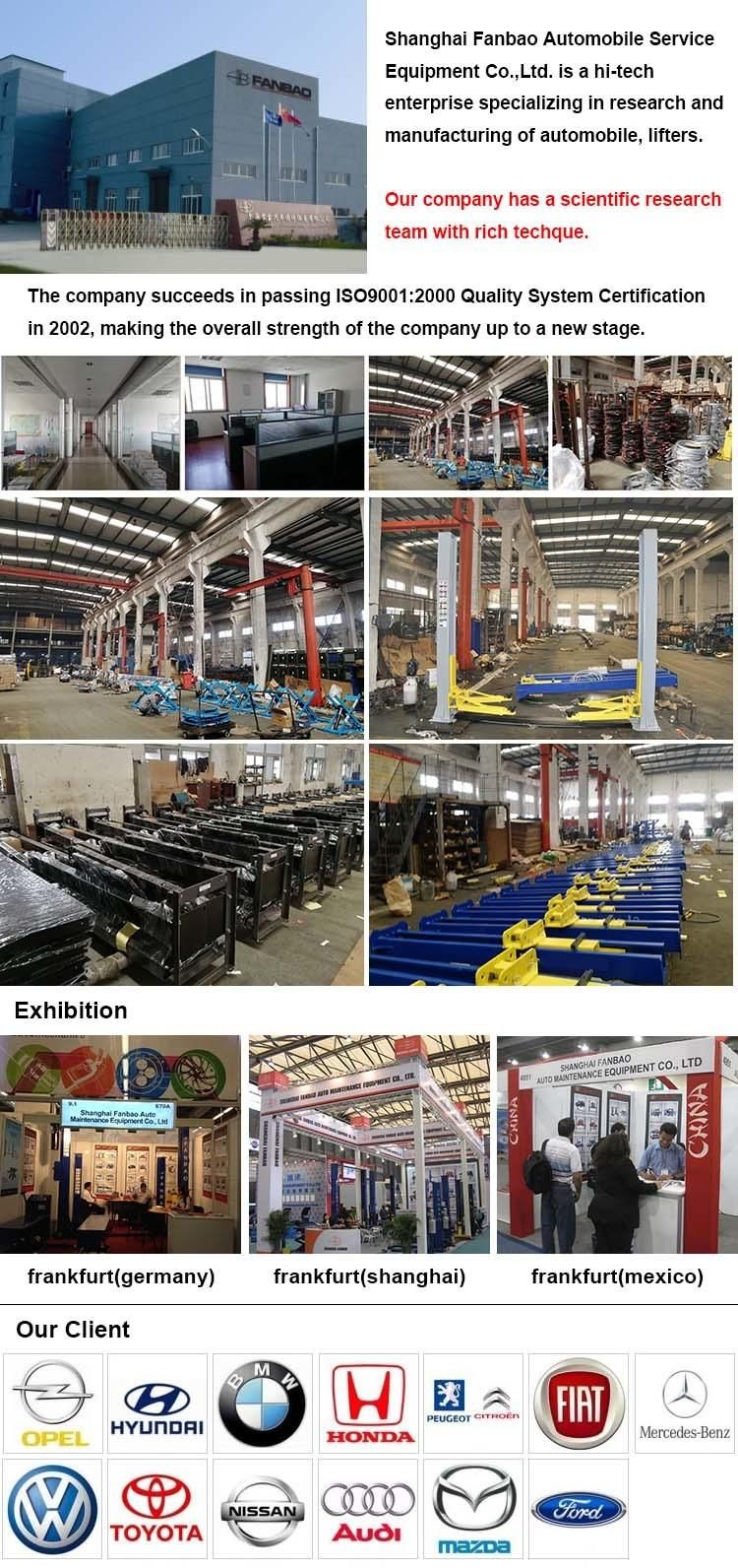 Factory Price 2 Post Car Hoist for Sale