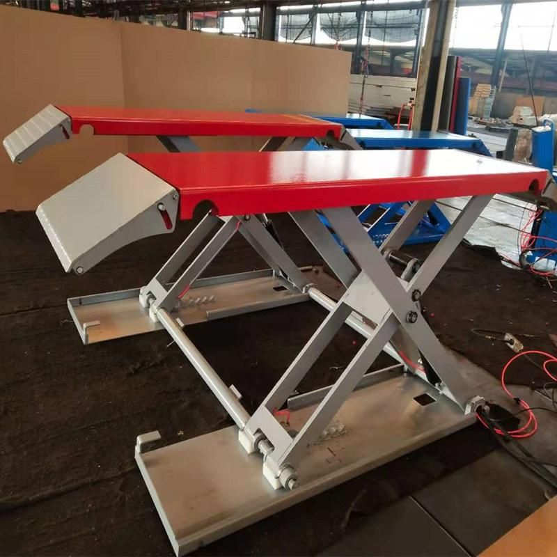 Mobile Electric Scissor Car Lift Ramp 3ton Use for Car Repair Garage