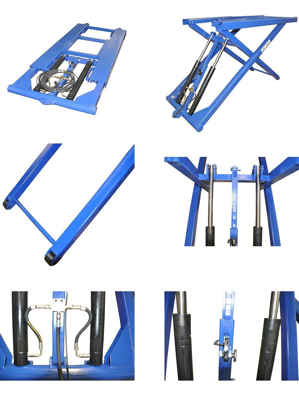 Low Profile Full Rise Scissor Lift Four Cylinder Design Mechanical Parkinglift-Slidepit Lift Parkingpuzzle Parkingunderground Parkingrelated Technologiesw Fully