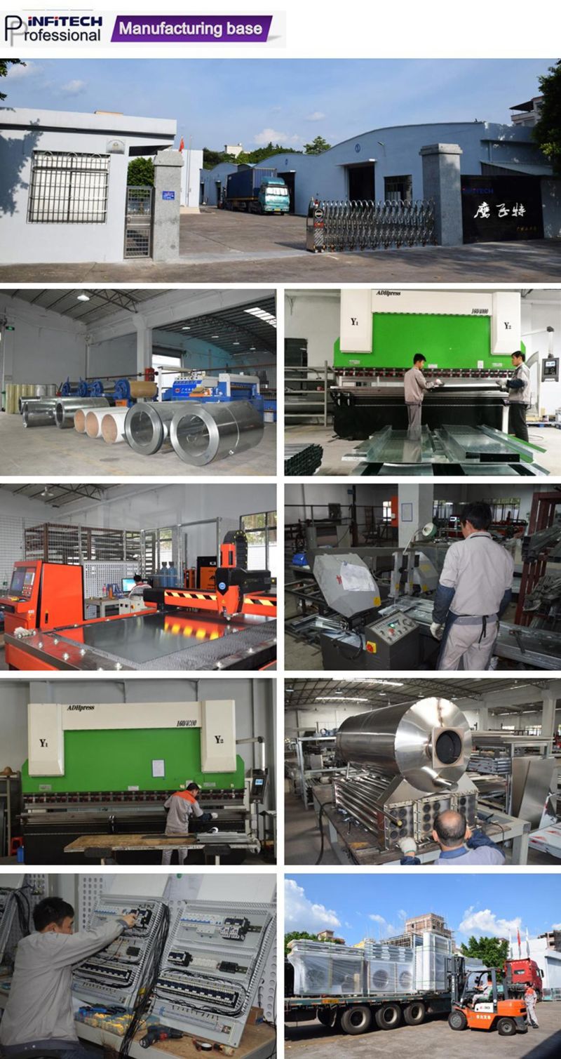 Cross Draft Industrial Spray Booth Paint Booth for Furniture Painting