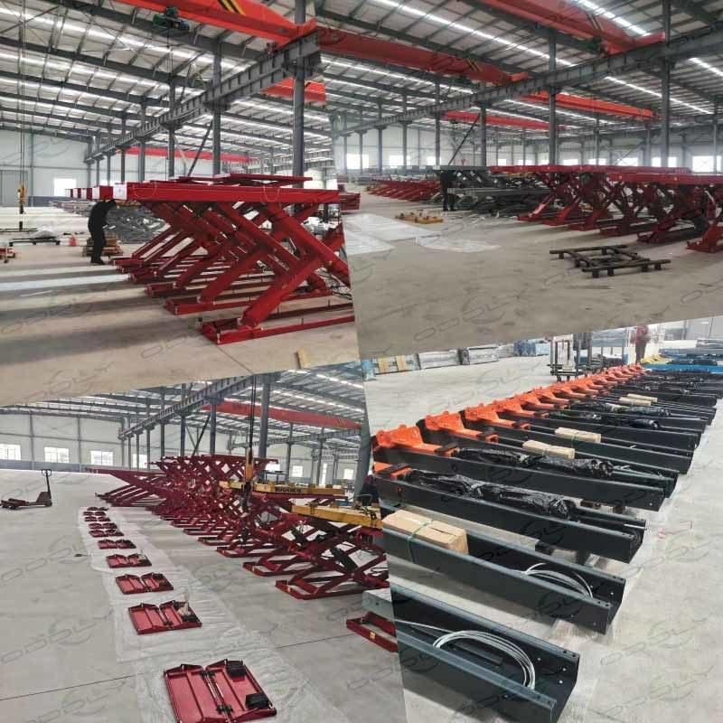 Auto Garage Equipment Scissor Car Lift with CE