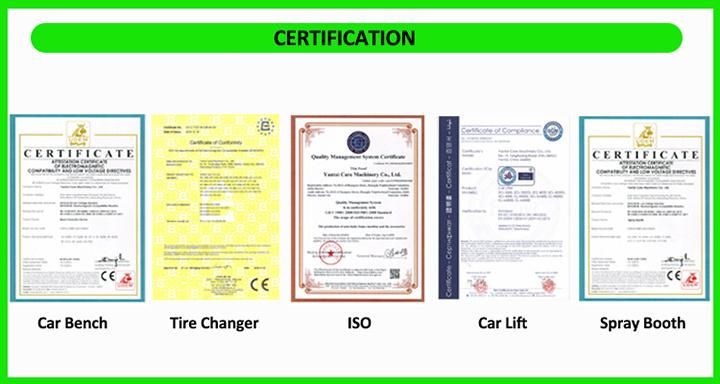 Ce Approved Water Based Auto Spray Booth Car Paint Booth