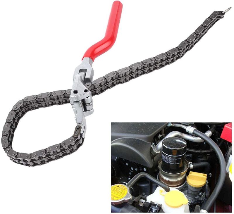 Viktec Universal Heavy Duty Adjustable Oil Filter Chain Type Wrench 60-160 mm (VT14023)