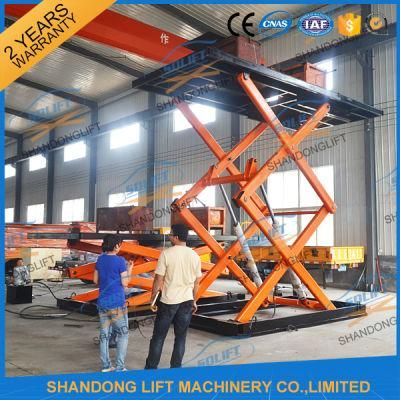 Hydraulic Scissor Car Elevator Home Car Lift for Sale