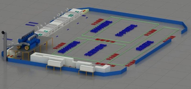 Car Components Paint Production Line 2020 New Auto Paint Booth for Car Facotry