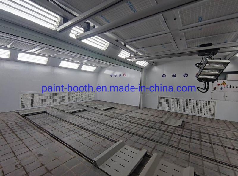 Garage Paint Booth Auto Painting Equipment Painting Spray Booth with Conveyor