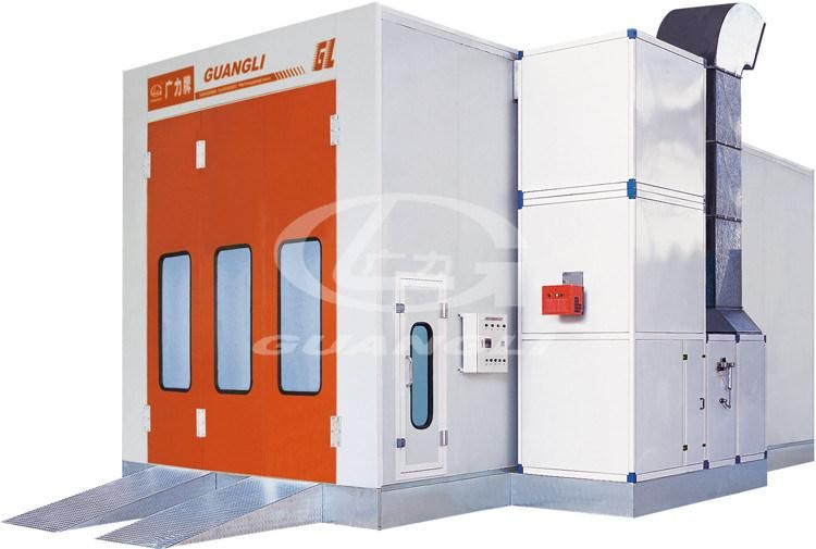 China Factory High Quality Ce Midsize Bus Diesel Burner Spray Paint Booth Oven