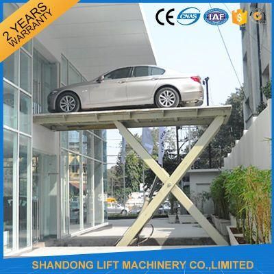 Precise Hydraulic Scissor Car Lift Smart Car Parking System Scissor Car Parking Equipment