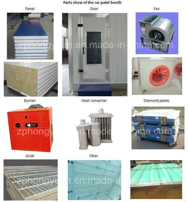 Mobile Environmental Solutions Paint Booth for Sale with Cheap Price