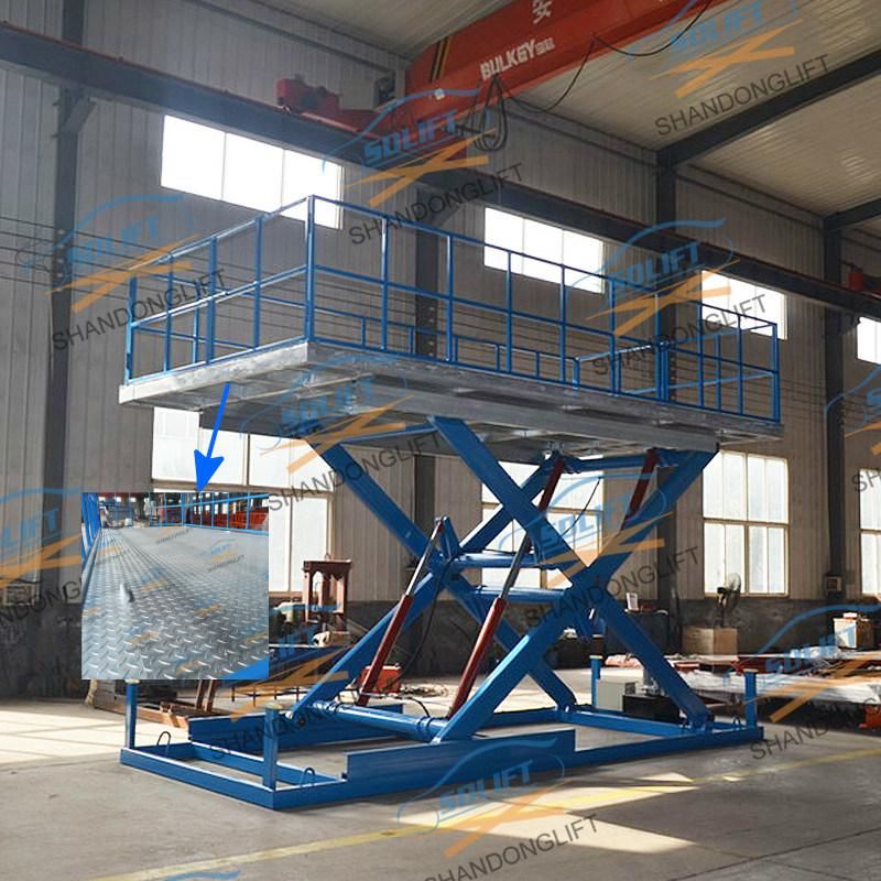 Stationary Fixed Electric Scissor Elevator Car Lift Platform