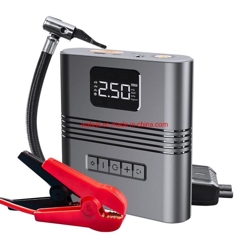 Auto Car Tire Inflator Ball Pump Portable Power Bank 8800mAh Car Jump Starter 12V