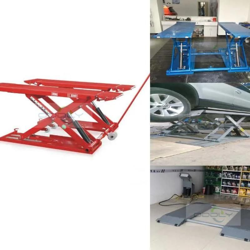 CE Portable MID Rise Hydraulic Auto Scissor Car Lift