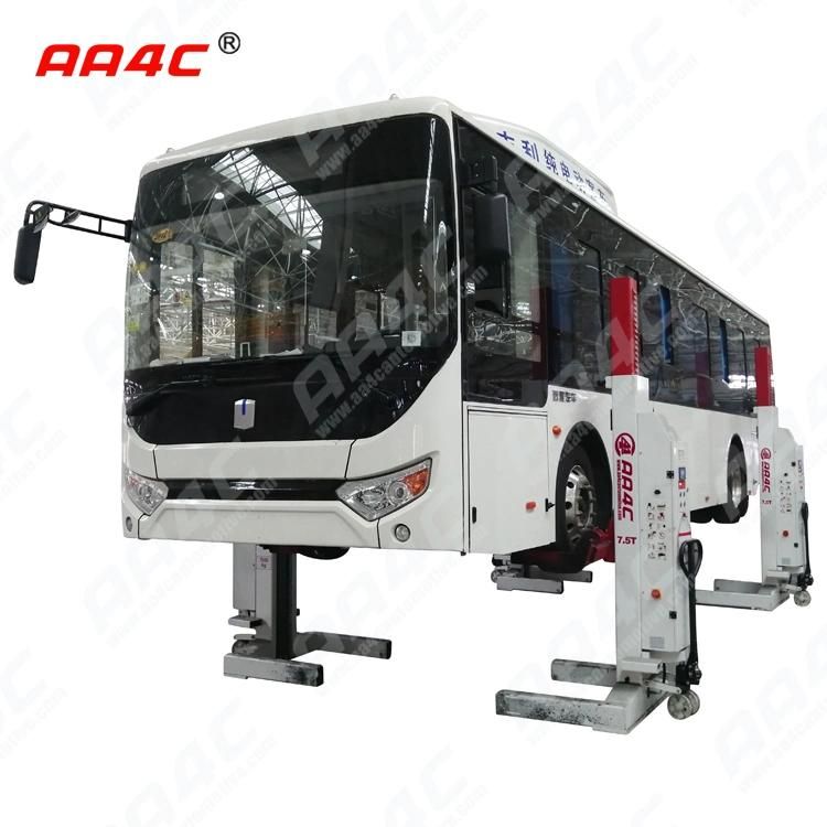 AA4c 22t/ 30t Wireless Mobile Column Bus/Truck Lift Heavy Duty Vehicle Elevator Ramp Imported Balancing Valve