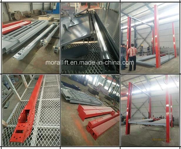 CE Approval Vertical Four Post Car Lift