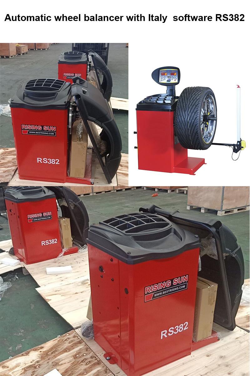 Car Wheel Balancing Equipment Tire Service Machine for Garage