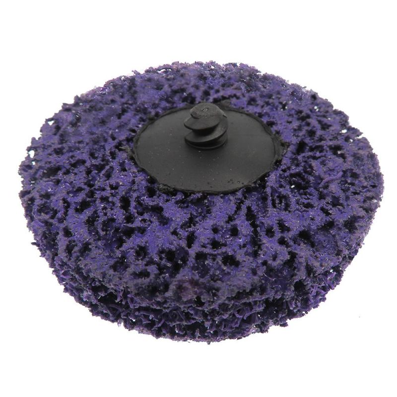 3 Inch 75mm Round Purple Quick Change Surface Conditioning Discs