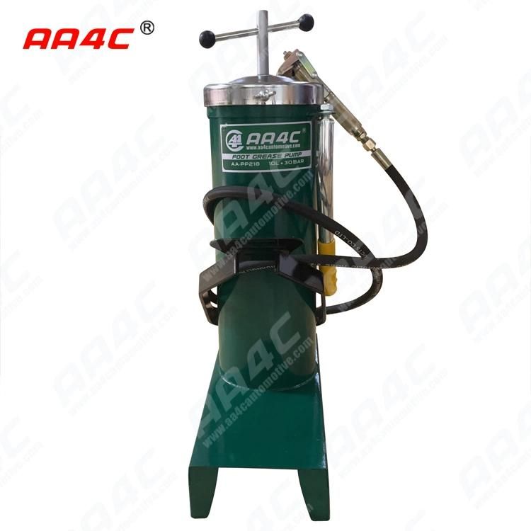 AA4c 12kg Pedal Bucket Grease Pump Auto Repair Garage Equipments Oil Lubrication Stuff