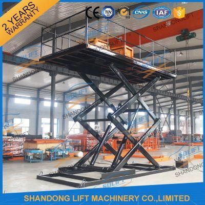 Hydraulic Scissor Car Elevator Garage Car Elevator for Sale