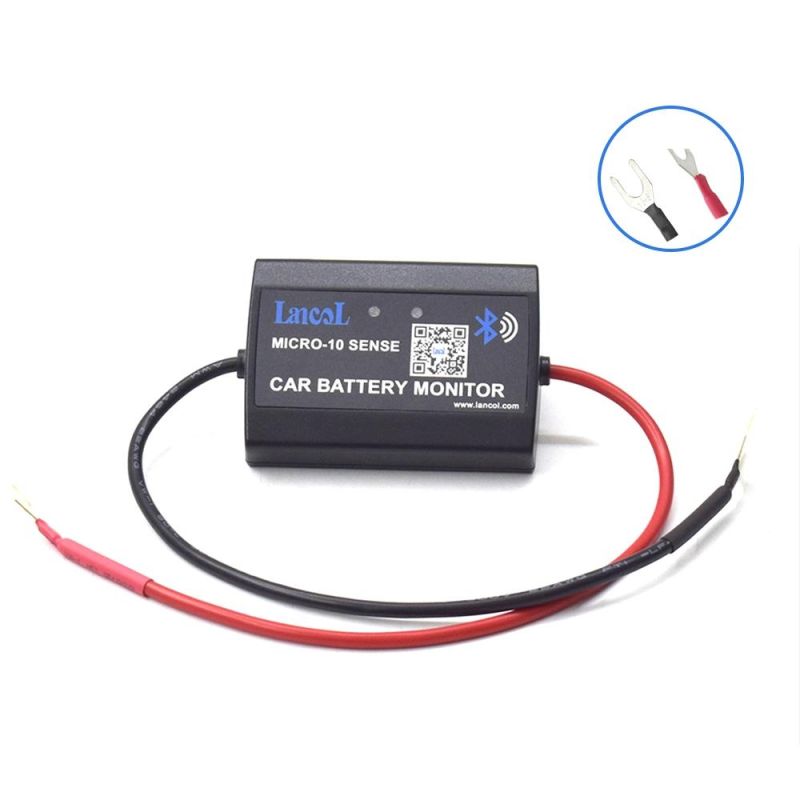 Micro-10d Digital 12V Voltmeter Bluetooth 4.0 Tester Only for Android Digital Battery Monitor