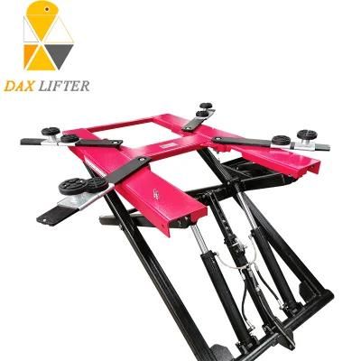 1250mm Lifting Height 2700kg Capacity Movable Scissor Car Jack