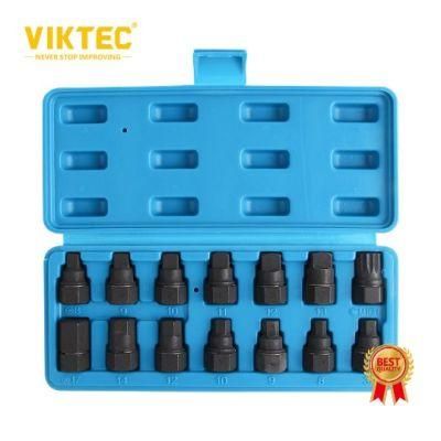 14PC Master Oil Drain Plug Key Set (VT13210)