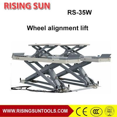 Full Rise Hydraulic Unlock Car Alignment Scissor Lift