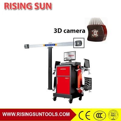 Semi Automatic 3D Camera Car Front Wheel Alignment