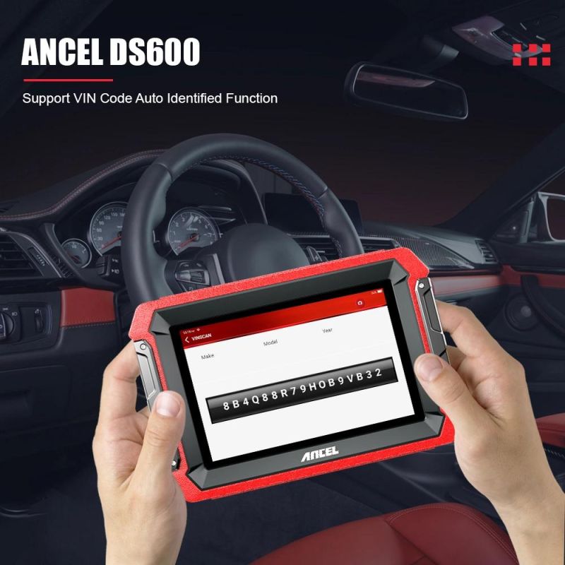 Ancel Ds600 OBD2 Professional Scanner Diagnostic Tools All System ECU Coding Active Test Oil TPMS Epb Reset Automotive Scanner