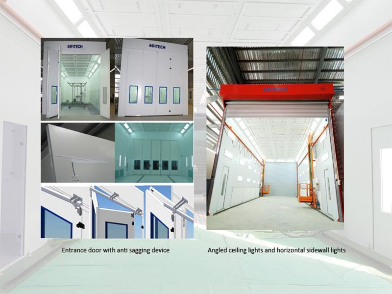 Industrial Spraying and Drying Room for Truck Refinishing