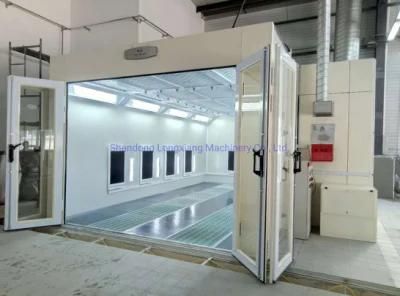 Infrared /Diesel/Gas LPG Burner Paint Booth Spray Chamber