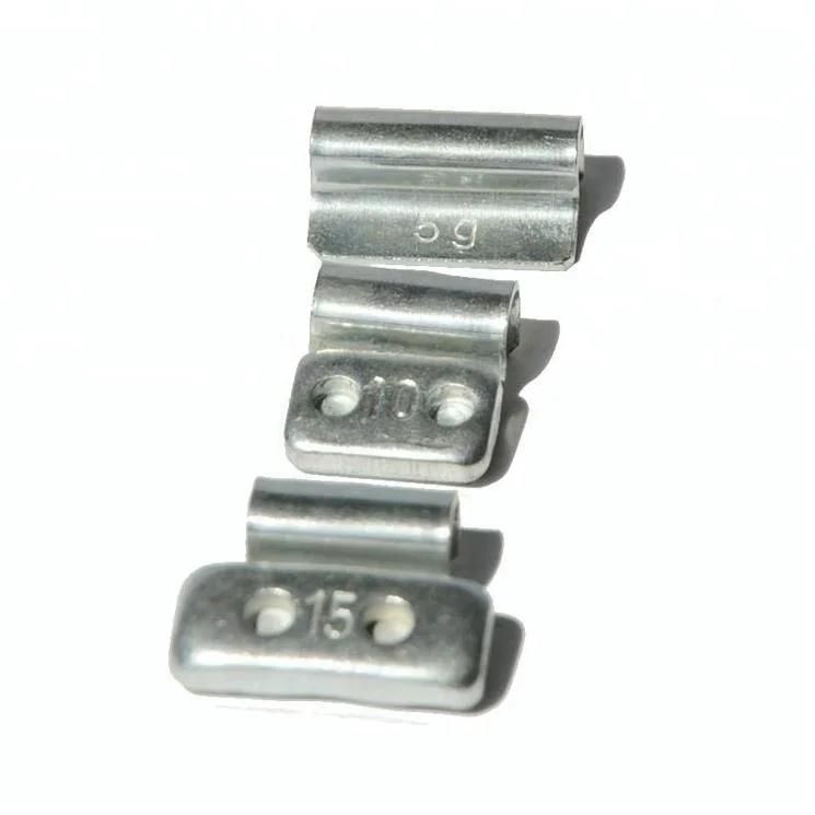 Fe Clip on Wheel Balance Weight Zinc Finish for Car