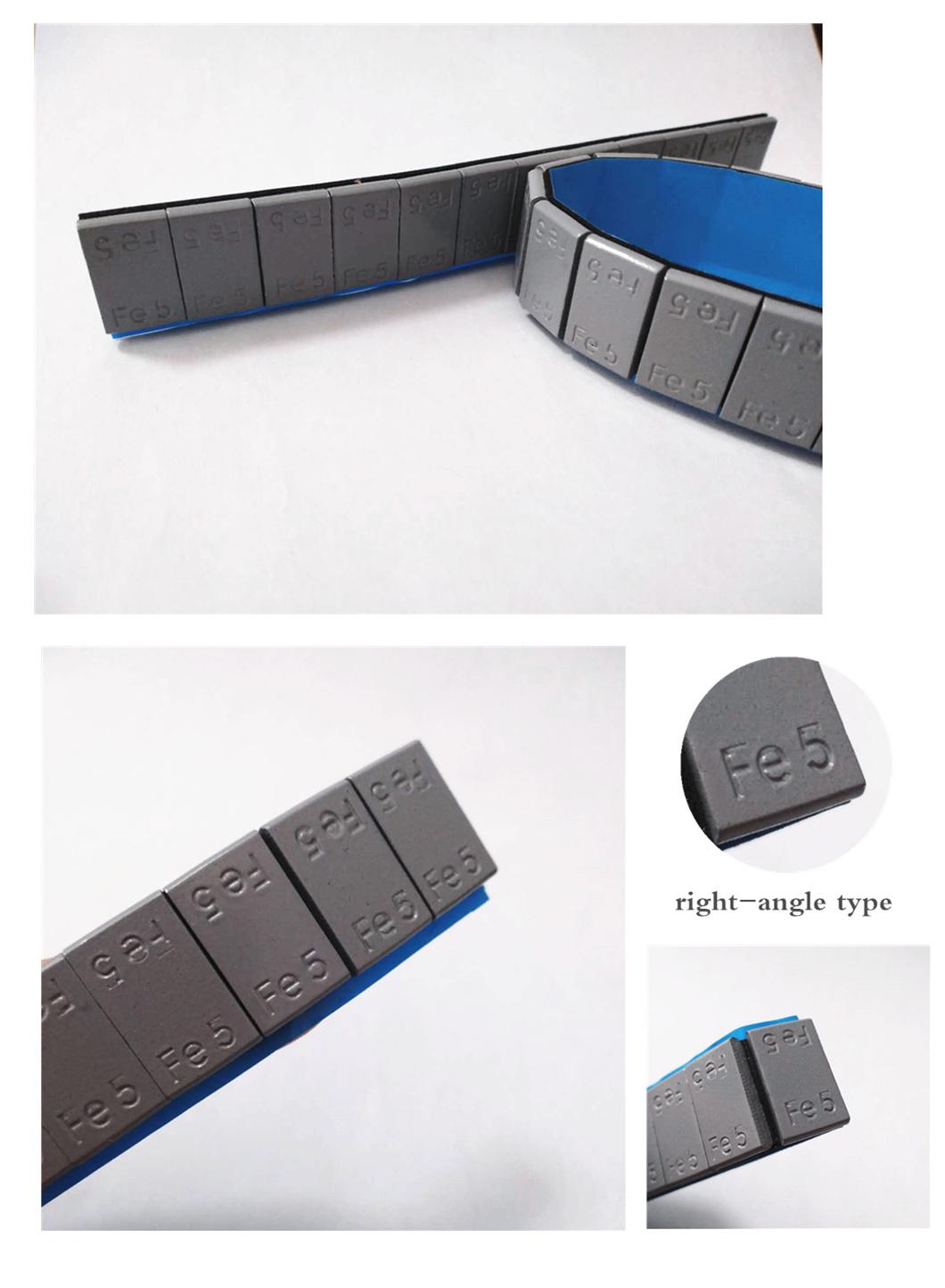 Fe/Steel Adhesive Wheel Balance Weights for Motorcycle