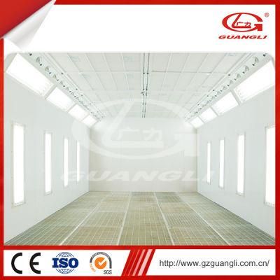 Guangli High Quality Auto Spray Paint Booth with 11kw Intake and Exhaust Fan