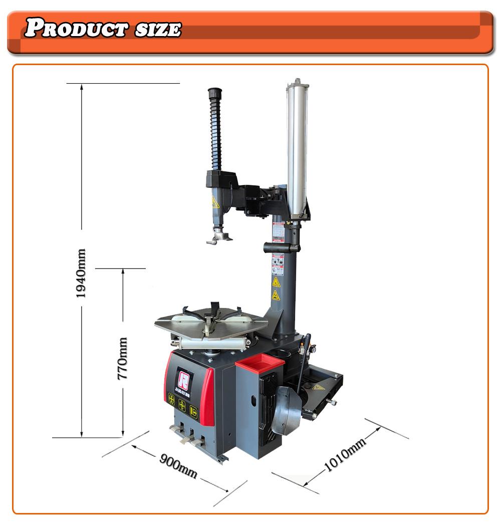 Made in China Full Automatic Solid Car Tire Changer for Sale