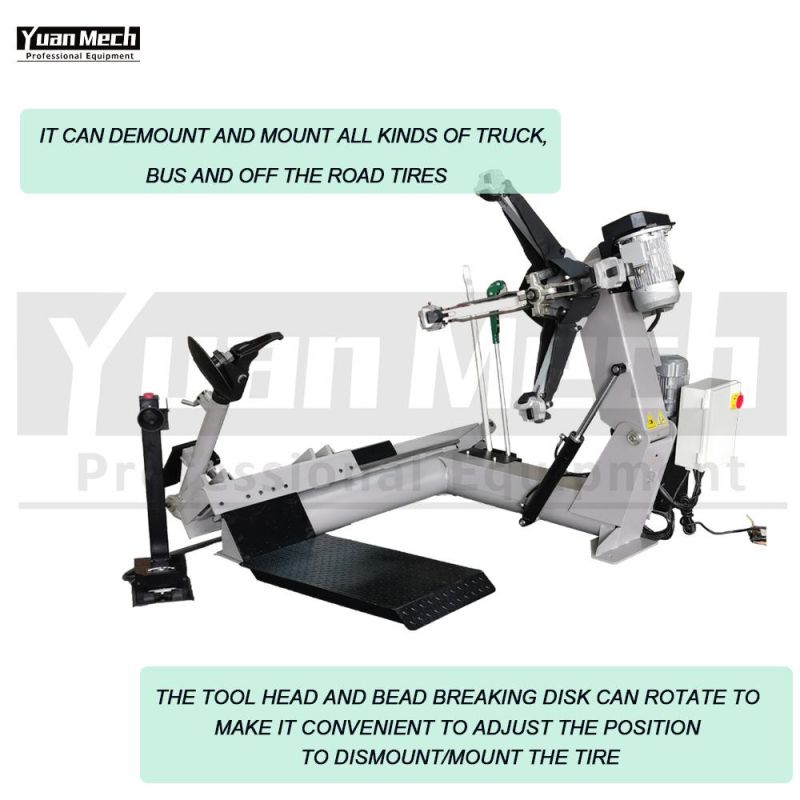 Automatic New Pneumatic Tire Changing Machine Truck Tire Changer