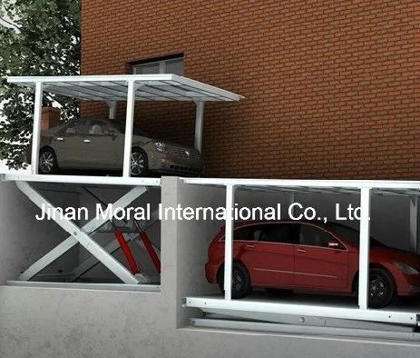 Double Deck Car Scissor Lift for Garage Use