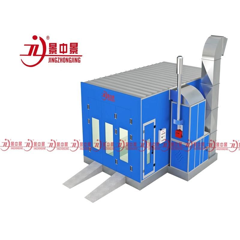 Diesel Heated Truck Auto Semi Downdraft Car Paint Spray Booth