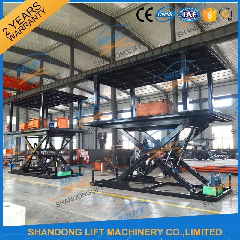 Portable Car Hydraulic Scissor Lift Mobile Auto Lift