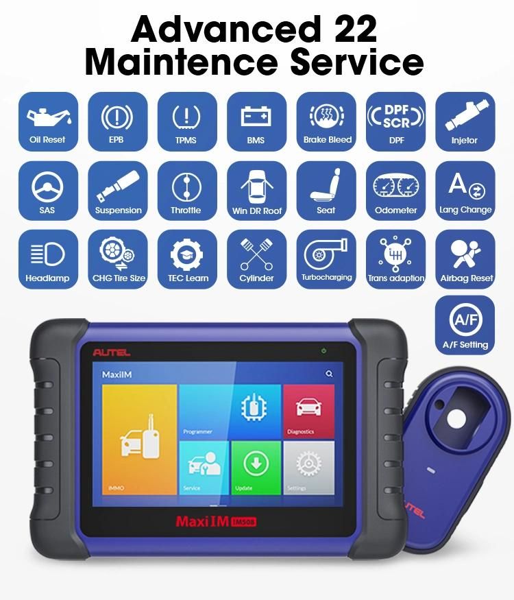 2022 Advanced Autel Maxiim Im508 Cars Key Programmer Im 508 XP400 IMMO Key Programming Escaner Auro Otosys Im100 Diagnostic Tool