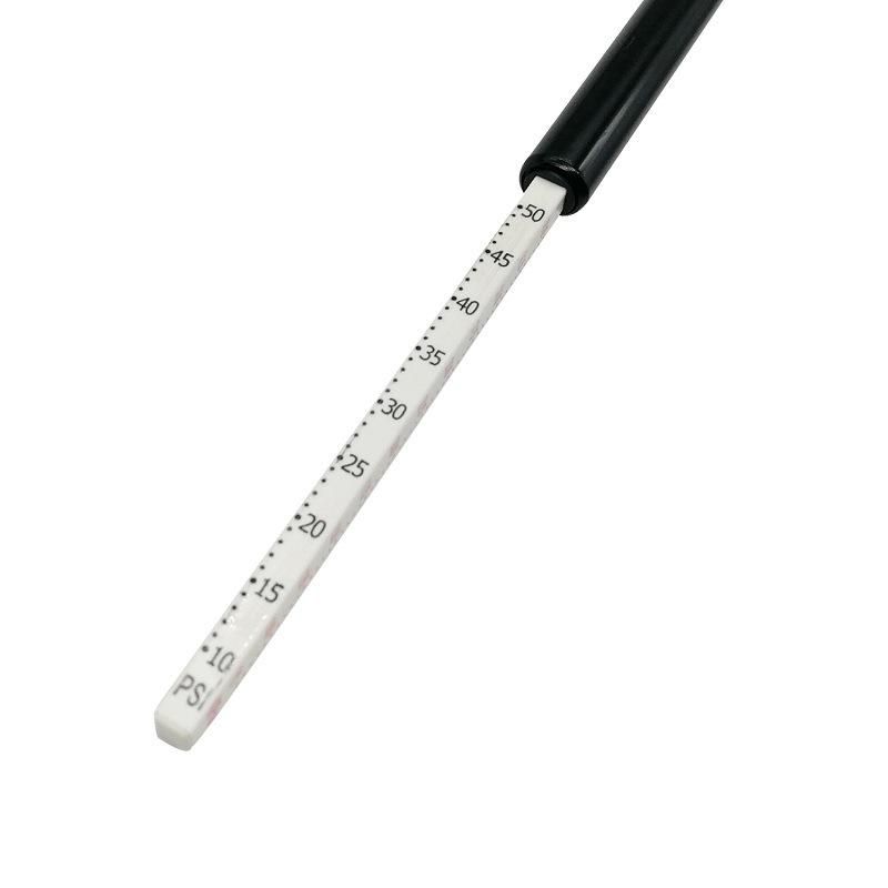 Colorful Pencil Car Tire Pressure Gauge with Chrome-Plated Zinc Head