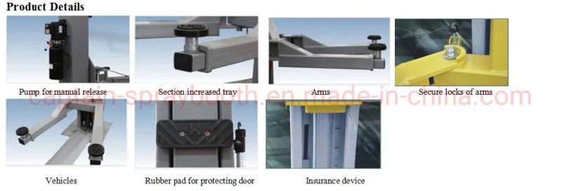 Cheap Two Post Hydraulic Car Lift with CE