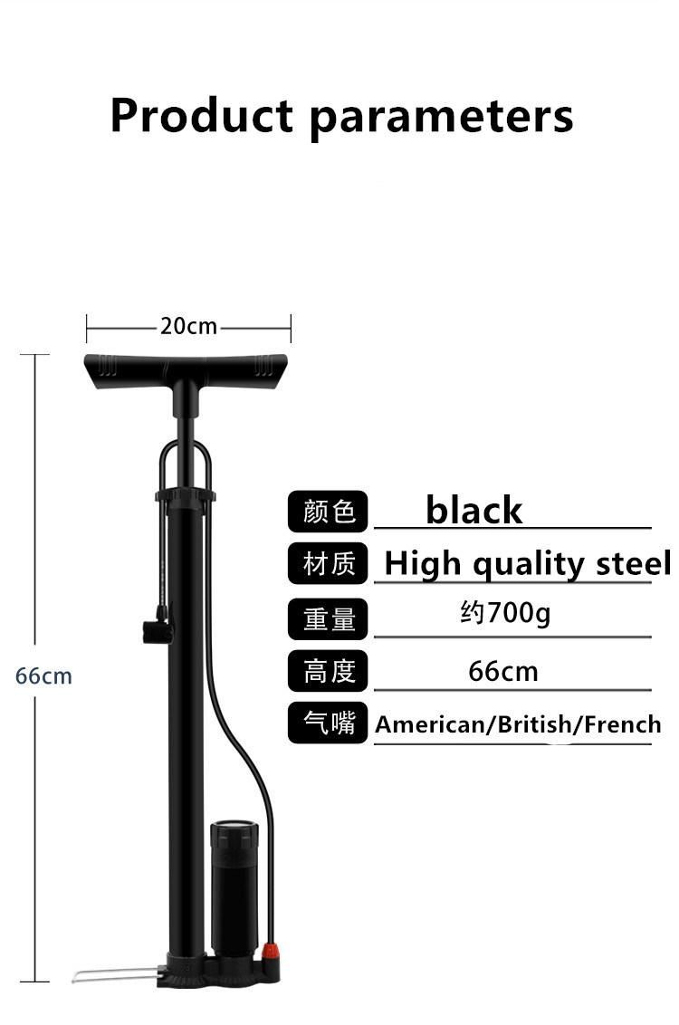 New Style Portable Bike Hand Air Pump Bicycle Pump